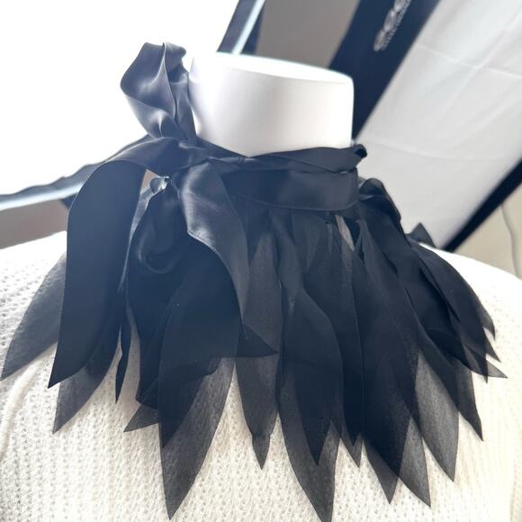 Woolford UNiQUE ribbon&chiffon tye accessory(2) upper thigh/necklace/belt/choker - Picture 1 of 13